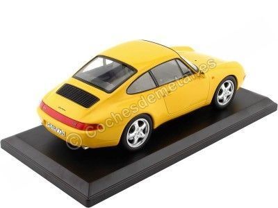 Cochesdemetal.es 1994 Porsche 911 Carrera Amarillo 1:18 Norev 187596 2