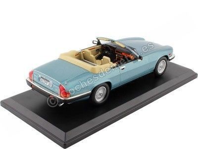 Cochesdemetal.es 1988 Jaguar XJ-S 5.3 H.E. Convertible Azul Claro Metalizado 1:18 Norev 182635 2