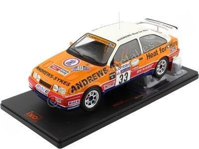 Cochesdemetal.es 1989 Ford Sierra RS Cosworth Nº33 Brookes/Wilson Lombard RAC Rallye 1:18 IXO Models 18RMC115.22