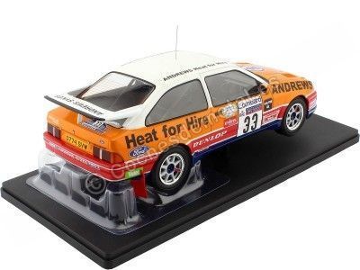 Cochesdemetal.es 1989 Ford Sierra RS Cosworth Nº33 Brookes/Wilson Lombard RAC Rallye 1:18 IXO Models 18RMC115.22 2