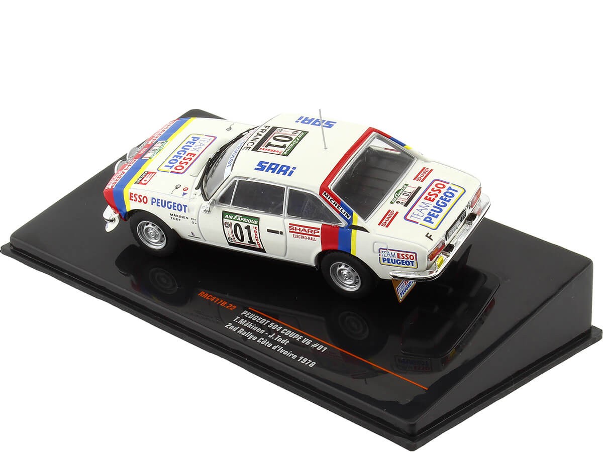 SOLIDO Peugeot 504 Safary Rally 1:43 voiture miniature - Juguetes