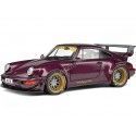 Cochesdemetal.es 2022 Porsche 911 (964) RWB Bodykit Hekigyoku Purpura Metalizado 1:18 Solido S1807504