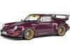 Cochesdemetal.es 2022 Porsche 911 (964) RWB Bodykit Hekigyoku Purpura Metalizado 1:18 Solido S1807504