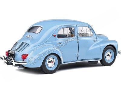 1951 Renault 4CV Azul Petrole 1:18 Solido S1806604 Cochesdemetal.es 2