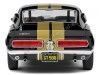 Cochesdemetal.es 1967 Ford Shelby Mustang GT500 Negro/Oro 1:18 Solido S1802908