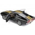 Cochesdemetal.es 1967 Ford Shelby Mustang GT500 Negro/Oro 1:18 Solido S1802908