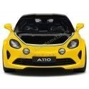 Courtesdethal.es 2022 Alpine A110S "Tribute Tour de Corse 7596" Amarillo 1:18 Samedi S1801620