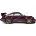 Cochesdemetal.es 2022 Porsche 911 (964) RWB Bodykit Hekigyoku Purpura Metalizado 1:18 Solido S1807504