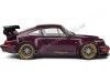 Cochesdemetal.es 2022 Porsche 911 (964) RWB Bodykit Hekigyoku Purpura Metalizado 1:18 Solido S1807504