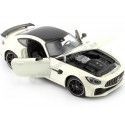 Cochesdemetal.es 2015 Mercedes-Benz AMG GT R Coupe (C190) Blanco Perlado 1:24 Welly 24081