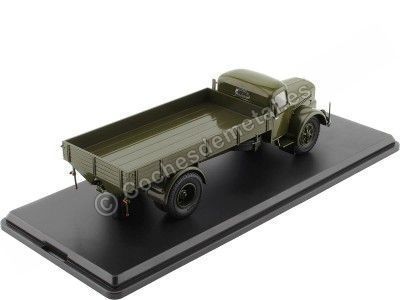 Cochesdemetal.es 1946 Skoda 706 R Camión de Plataforma 2 Ejes Verde Militar 1:43 Premium ClassiXXs PCL47127 2