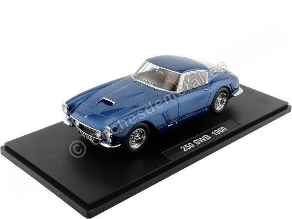 Cochesdemetal.es 1960 Ferrari 250 SWB Azul Metalizado 1:18 KK-Scale KKDC180763