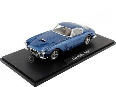 1960 Ferrari 250 SWB Azul Metalizado 1:18 KK-Scale KKDC180763 Cochesdemetal.es
