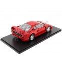 CARSDEMETAL.ES 1987 Ferrari F40 (avec sièges rouges) Rouge 1:18 KK KKDC180694