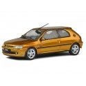 Cochesdemetal.es 1998 Peugeot 306 S16 16V 167hp Amarillo Vermeer 1:43 Solido S4311402