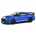 Cochesdemetal.es 2020 Ford Shelby Mustang GT500 Azul/Blanco 1:43 Solido S4311501