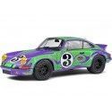 Cochesdemetal.es 1973 Porsche 911 Carrera RSR Nº3 Hippie Tribute Martini Racing Verde/Violeta 1:18 Solido S1801117