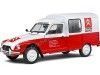 Cochesdemetal.es 1984 Citroen Acadiane "Servicio Citroen" Blanco/Rojo 1:18 Solido S1800407