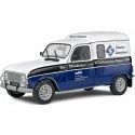 Cochesdemetal.es 1988 Renault R4 4L F4 "Servicio de Entrega Solido" Azul/Negro/Blanco 1:18 Solido S1802207