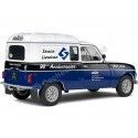 Cochesdemetal.es 1988 Renault R4 4L F4 "Servicio de Entrega Solido" Azul/Negro/Blanco 1:18 Solido S1802207