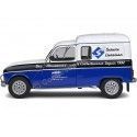 CARSDEMETAL.ES 1988 Renault R4 4L F4 "Service de livraison solide" Bleu / noir / blanc 1:18 Solino S1802207