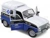 CARSDEMETAL.ES 1988 Renault R4 4L F4 "Service de livraison solide" Bleu / noir / blanc 1:18 Solino S1802207