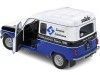 CARSDEMETAL.ES 1988 Renault R4 4L F4 "Service de livraison solide" Bleu / noir / blanc 1:18 Solino S1802207