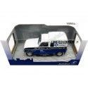 CARSDEMETAL.ES 1988 Renault R4 4L F4 "Service de livraison solide" Bleu / noir / blanc 1:18 Solino S1802207