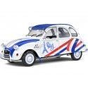 Cochesdemetal.es 1982 Citroen 2CV6 "Región Paris" Rojo/Blanco/Azul 1:18 Solido S1805018