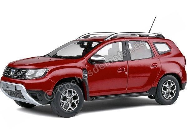 Cochesdemetal.es 2021 Dacia Duster MK II Rojo Flamme 1:18 Solido S1804607