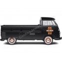CARSDEMETAL.ES 1950 Volkswagen VW T1 Pickup "Harley-Davidson Surfera" Black 1:18 Solino S1806704