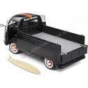 CARSDEMETAL.ES 1950 Volkswagen VW T1 Pickup "Harley-Davidson Surfera" Black 1:18 Solino S1806704