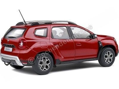 Cochesdemetal.es 2021 Dacia Duster MK II Rojo Flamme 1:18 Solido S1804607 2