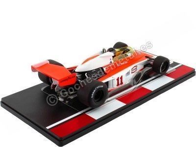 Cochesdemetal.es 1976 McLaren M23 Nº11 James Hunt Ganador GP F1 Francia y Campeón del Mundo "Marlboro" 1:18 MC Group 18612F 2