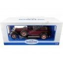 Cochesdemetal.es 1928 Mercedes-Benz Type 460 / 460K Nurburg (W08) Granate / Negro 1:18 MC Group 18364