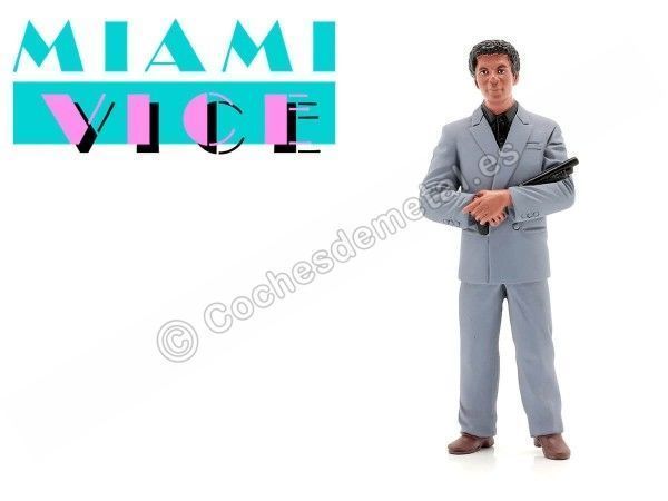 Cochesdemetal.es Figura de Resina Rico Tubbs "Miami Vice. Corrupción en Miami" 1:18 KK-Scale KKFIG002
