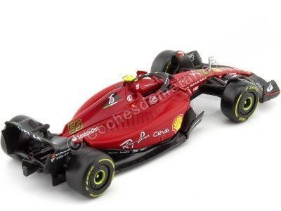 2022 Ferrari F1-75 Nº55 Carlos Sainz Scudería Ferrari 1:43 Bburago 36832S Cochesdemetal.es 2