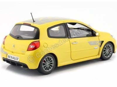 Cochesdemetal.es 2007 Renault Clio RS F1 Team Sirius Yellow 1:18 Norev 185236 2