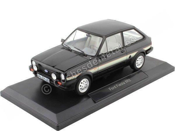 Cochesdemetal.es 1981 Ford Fiesta XR2 Negro 1:18 Norev 182743