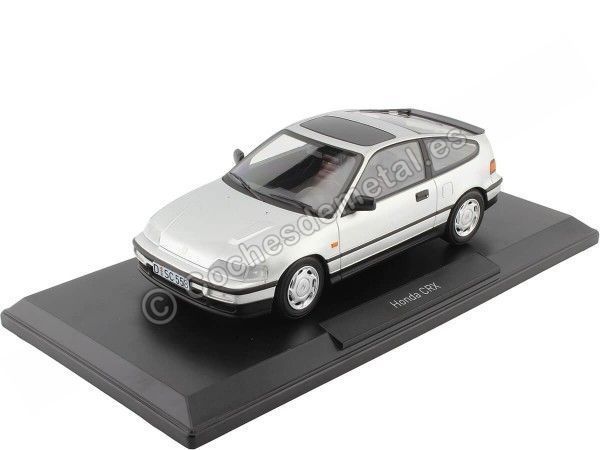 Cochesdemetal.es 1990 Honda CRX Gris Metalizado 1:18 Norev 188011