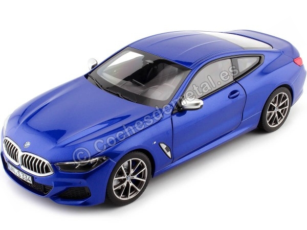 Cochesdemetal.es 2019 BMW Coupe M850i Azul Metalizado 1:18 Norev HQ 183286