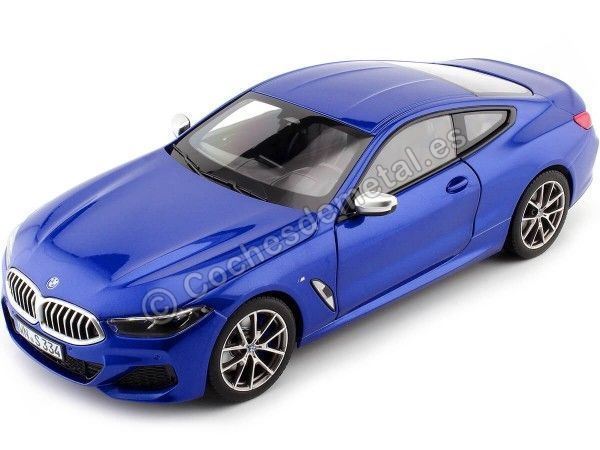 Cochesdemetal.es 2019 BMW Coupe M850i Azul Metalizado 1:18 Norev HQ 183286