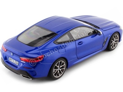 Cochesdemetal.es 2019 BMW Coupe M850i Azul Metalizado 1:18 Norev HQ 183286 2