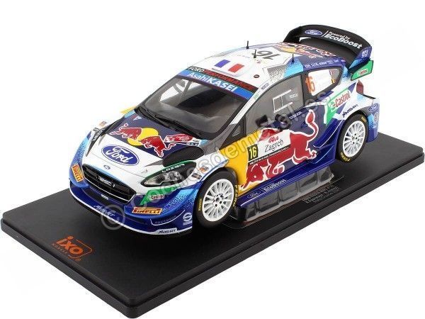 Cochesdemetal.es 2021 Ford Fiesta WRC Nº16 Fourmaux/Jamoul Rally de Croacia 1:18 IXO Models 18RMC116.22