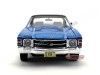 1971 Chevrolet Chevelle Coupé SS 454 Blue-Black 1:18 Maisto 31890 Cochesdemetal 3 - Coches de Metal 