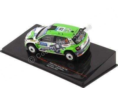 Cochesdemetal.es 2022 Skoda Fabia Rally2 Evo N20 Lindholm/Hamalainen Rallye Finlandia 1:43 IXO Models RAM863BLQ.22 2