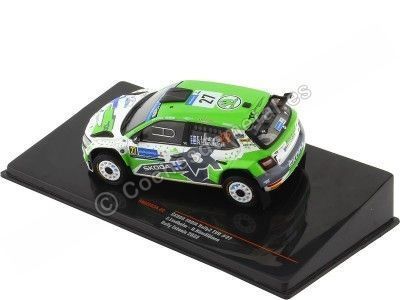 Cochesdemetal.es 2022 Skoda Fabia Rally2 Evo Nº27 Lindholm/Hamalainen Rallye Estonia 1:43 IXO Models RAM863A.22 2