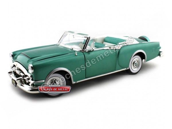 1953 Packard Caribbean Verde 1:18 Lucky Diecast 92798 Cochesdemetal 1 - Coches de Metal 