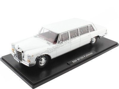 Cochesdemetal.es 1964 Mercedes-Benz 600 LWB W100 Pullman Blanco 1:18 KK-Scale KKDC181133