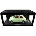 Cochesdemetal.es 1968 Fiat 500 vert clair 1:12 kk-échelle KKDC120036